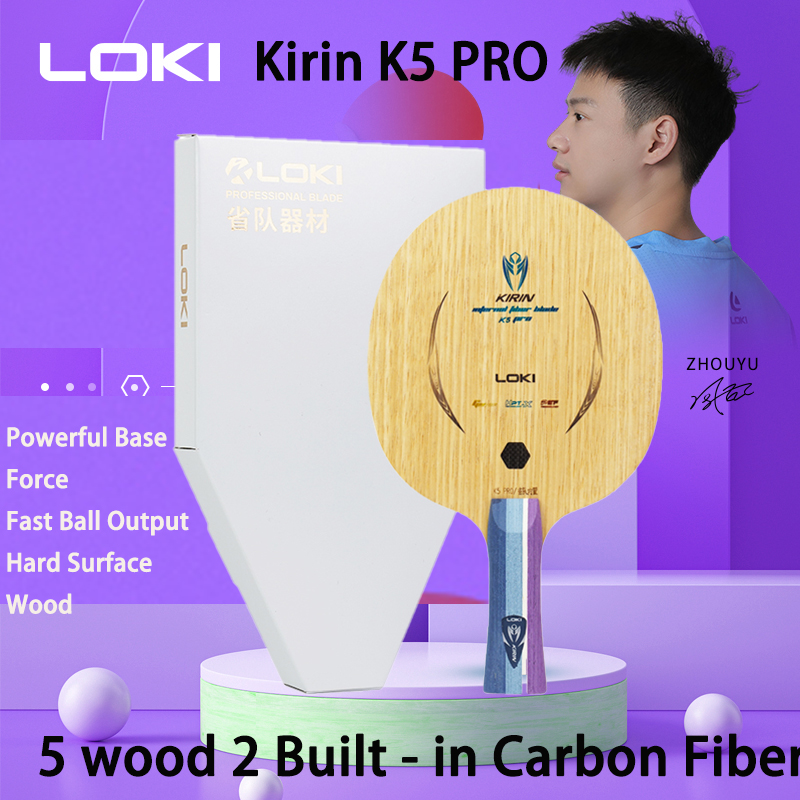 Xiom Blade Table Tennis - LOKI Kirin K5 PRO 5 Ahşap
