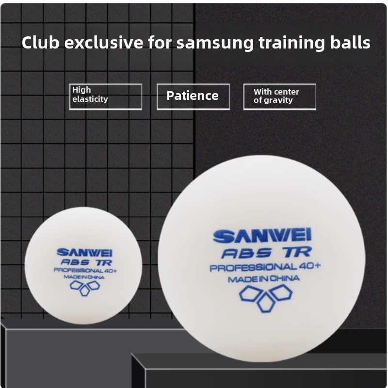 Table Tennis Game Pc - 100 adet Sanwei Yeni Malzemeler Plastik