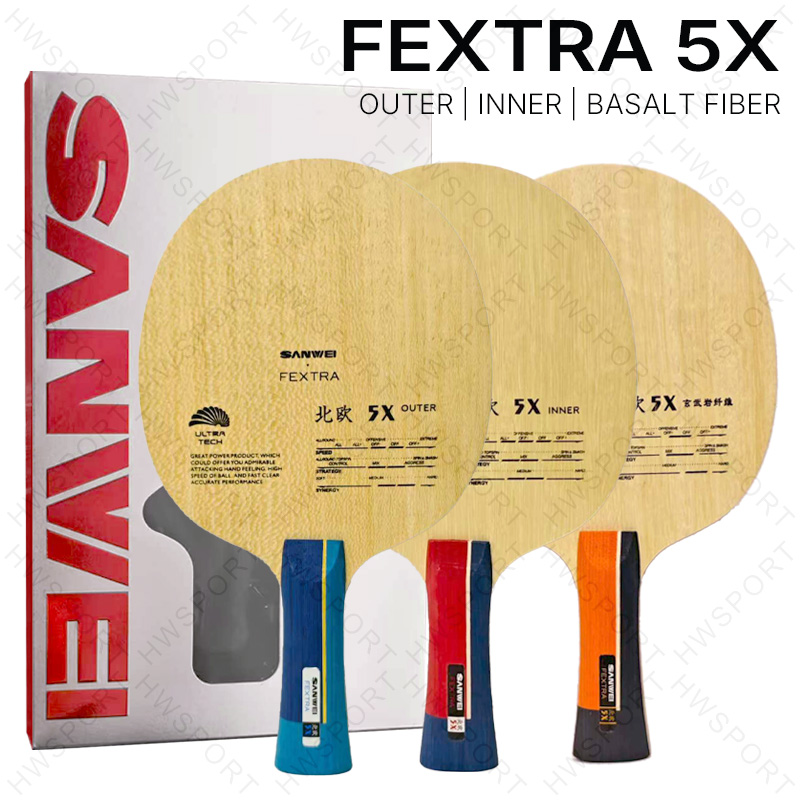 Xiom Blade Table Tennis - SANWEI FEXTRA 5X Masa Tenisi Bıçağı