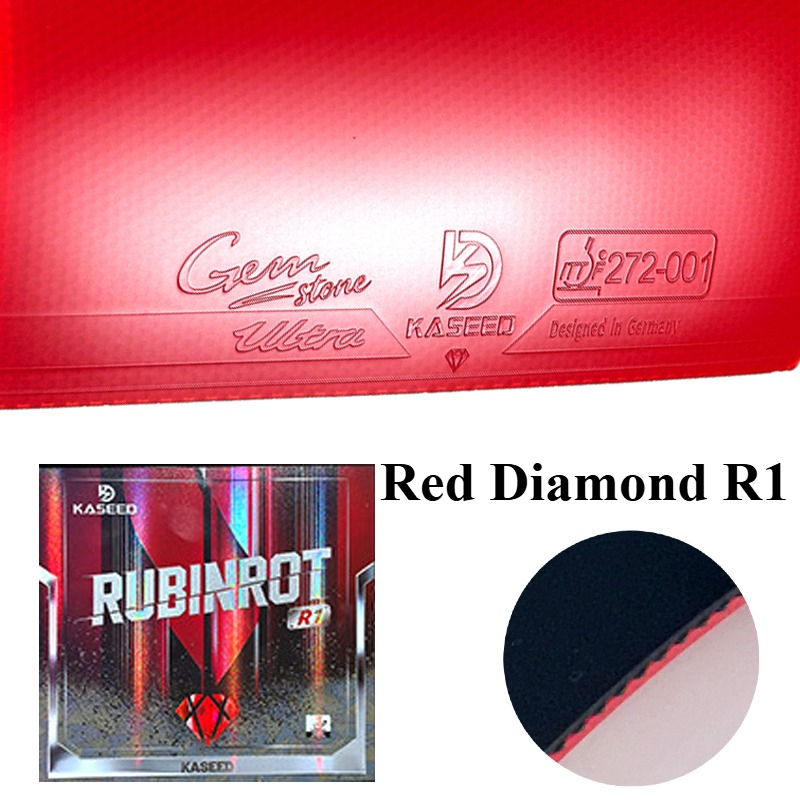 Table Tennis Rubber Protective Film - KASEED Red Diamond R1 Masa Tenisi