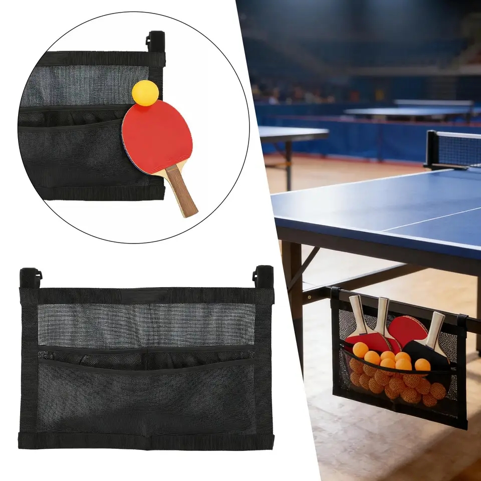 Table Tennis Db - Yeni Örgü Pingpong Topu Tutucu Büyük