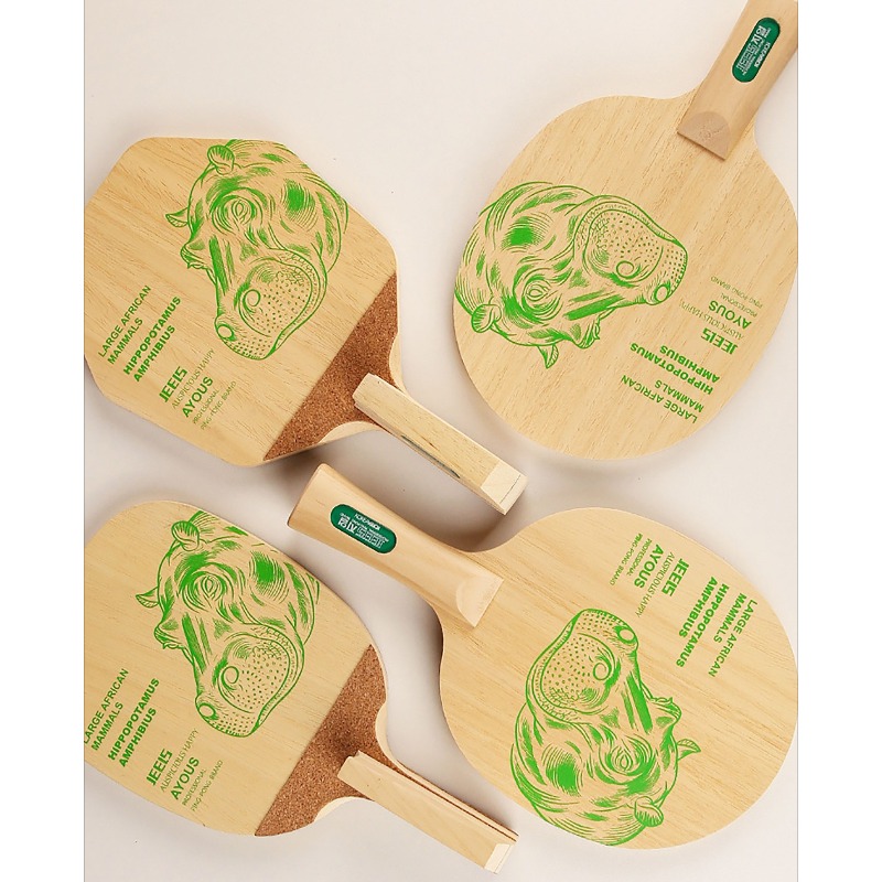 JEELS Yeşil Hippo 1 Katlı Ayou - Table Tennis Blade incelemesi ve fiyatı