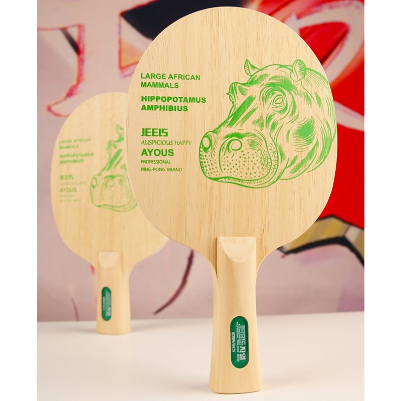 JEELS Yeşil Hippo 1 Katlı Ayou - Table Tennis Blade incelemesi ve fiyatı