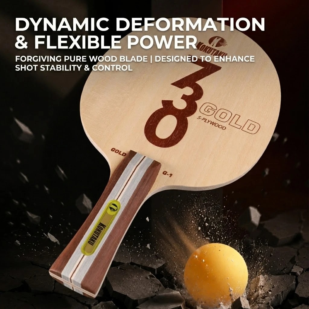 Kokutaku Masa Tenisi Raketi FL - Table Tennis Blade incelemesi ve fiyatı
