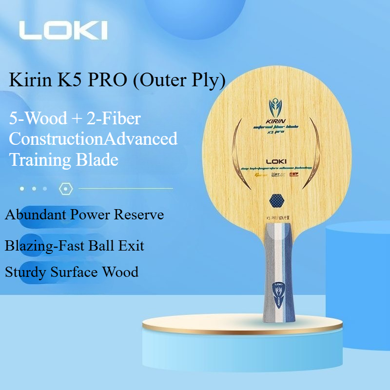 LOKI Kirin K5 PRO Masa Tenisi  - Table Tennis Blade incelemesi ve fiyatı