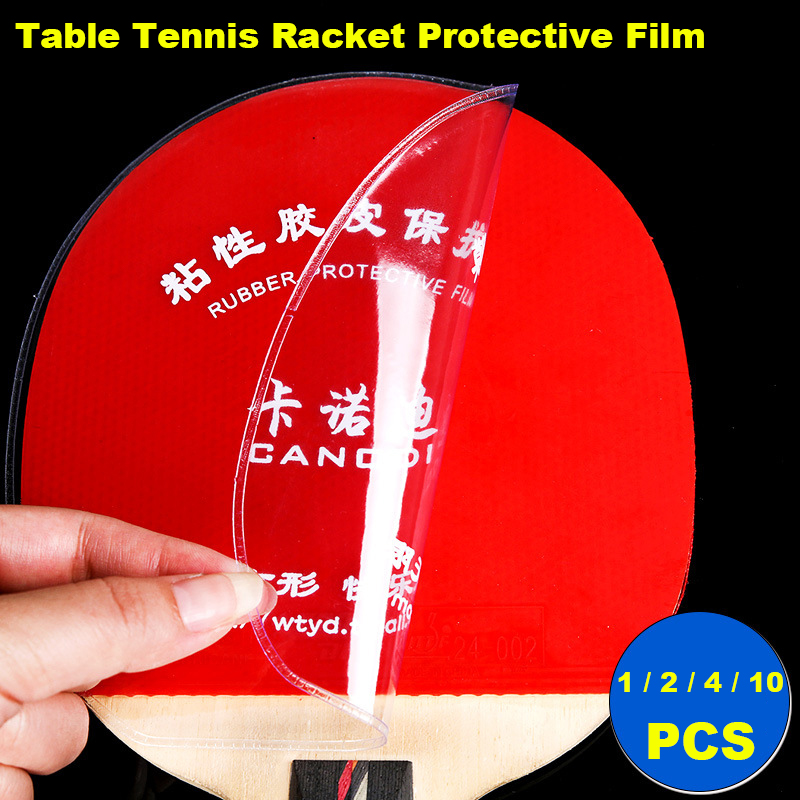 1/2/4/10 adet masa tenisi rake - Table Tennis Rubber Protective Film incelemesi ve fiyatı