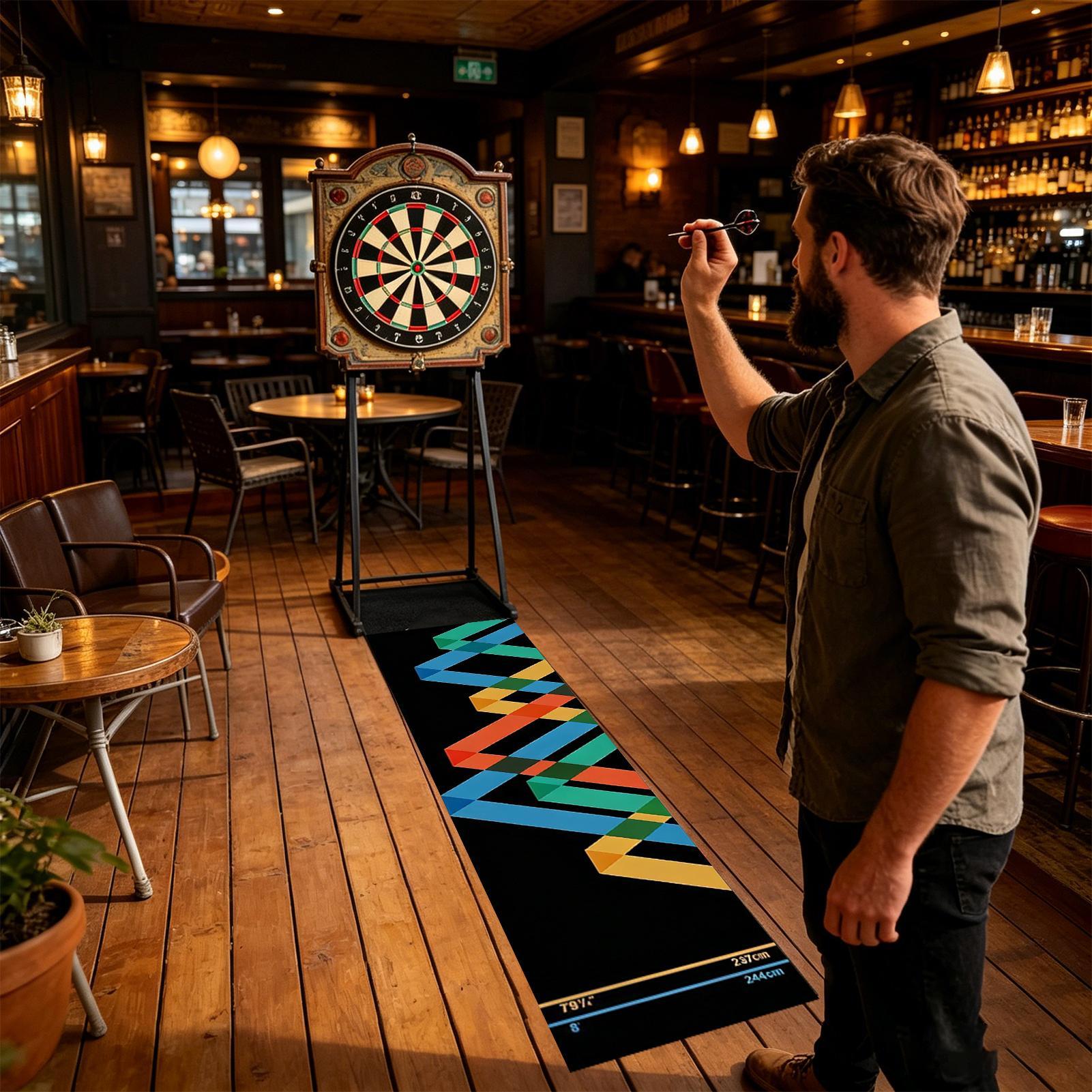 Koruyucu Dart Halı Matı Dart T - Throw Distance Board incelemesi ve fiyatı