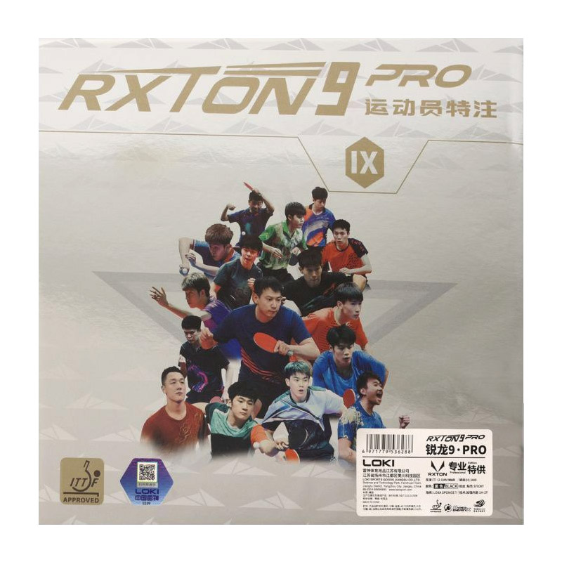 LOKI RXTON 9 PRO Masa Tenisi L - Table Tennis Rubber Protective Film incelemesi ve fiyatı