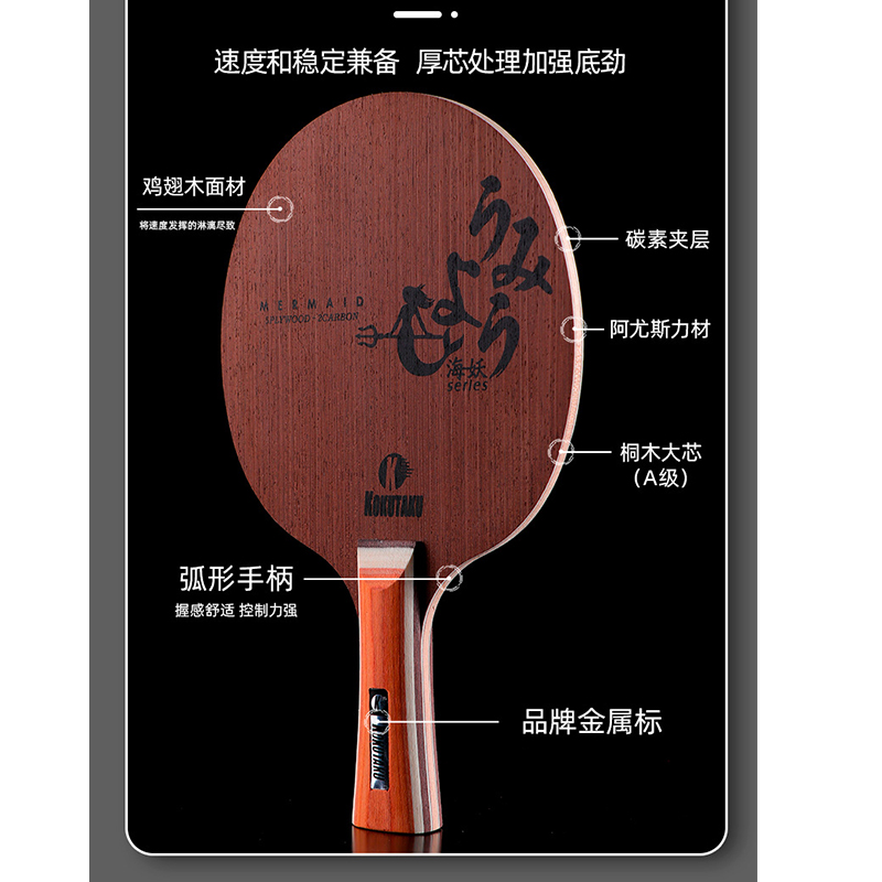 KOKUTAKU Masa Tenisi Blade Rak - Xiom Blade Table Tennis incelemesi ve fiyatı