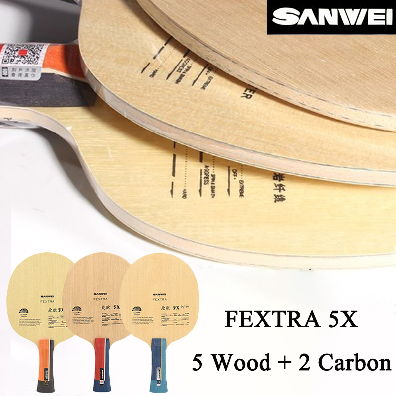 SANWEI FEXTRA 5X Mavi/Sarı Ari - Table Tennis Blade incelemesi ve fiyatı